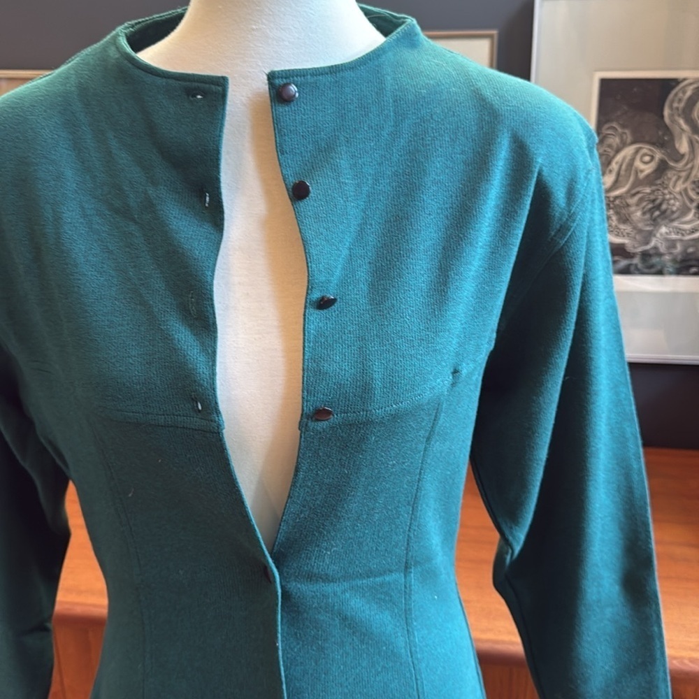 Mappin greed buttoned top mercersied cotton shoulder pads - Picture 3 of 15
